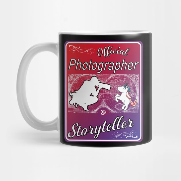 Official Photographer Storyteller by AtkissonDesign